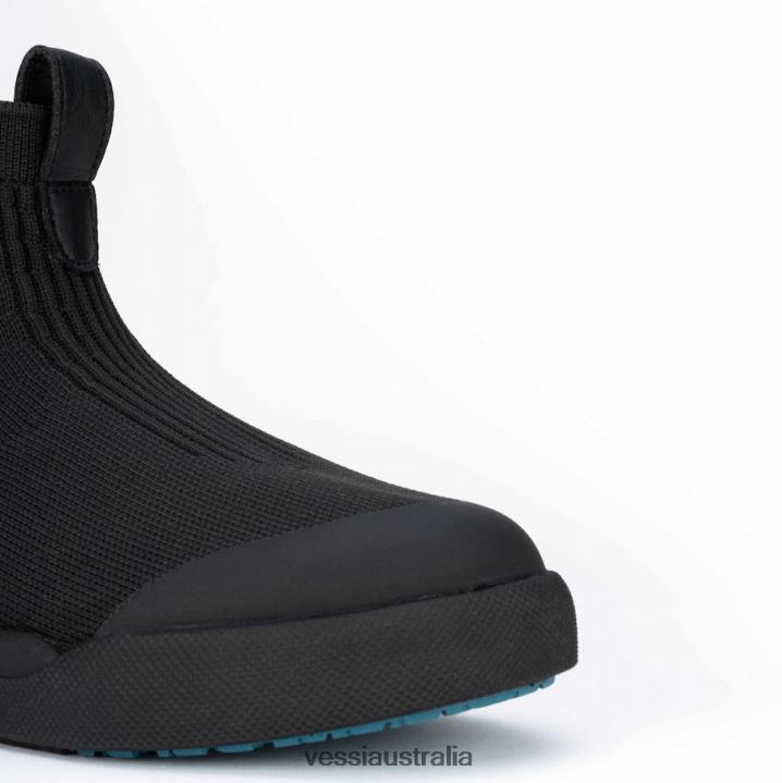 Vessi Weekend Chelsea - Asphalt Black on Black T04B334 Asphalt Black on Black