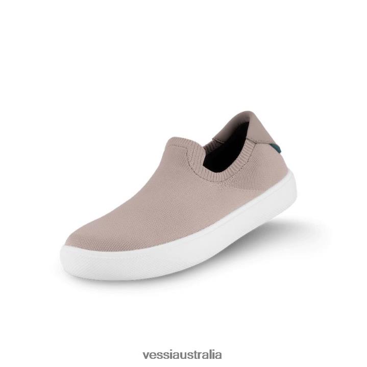 Vessi Boardwalk Slip-On - Marsh Brown Mauve T04B157 Marsh Brown Mauve