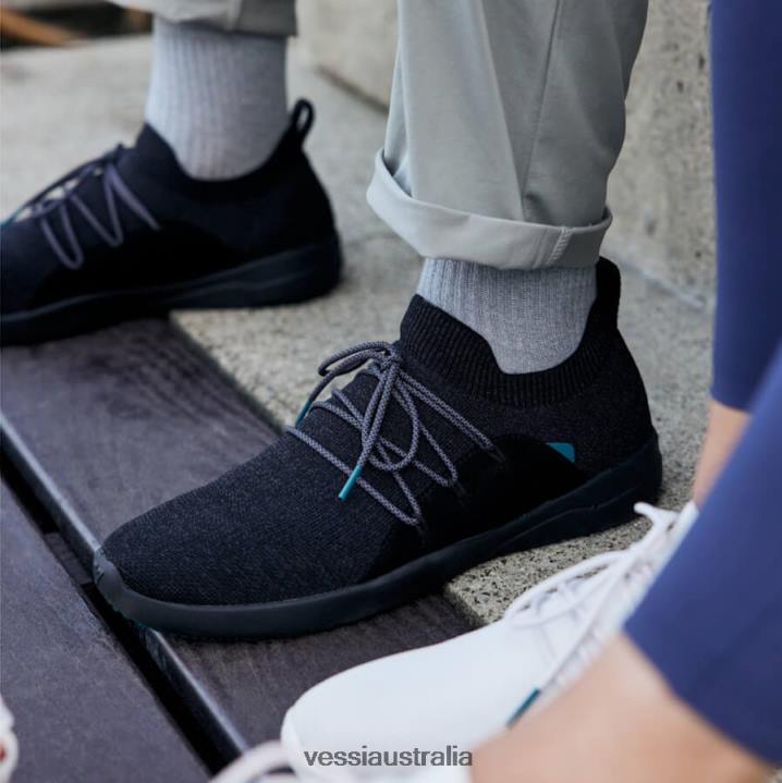 Vessi Cityscape Classic - Storm Black on Black T04B82 Storm Black on Black