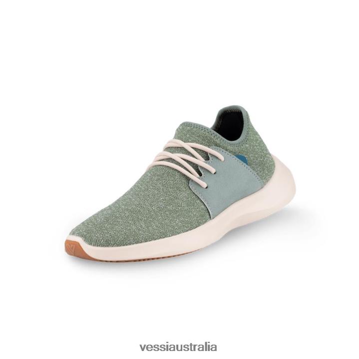 Vessi Everyday Classic - Fig Green on Off White T04B145 Fig Green on Off White