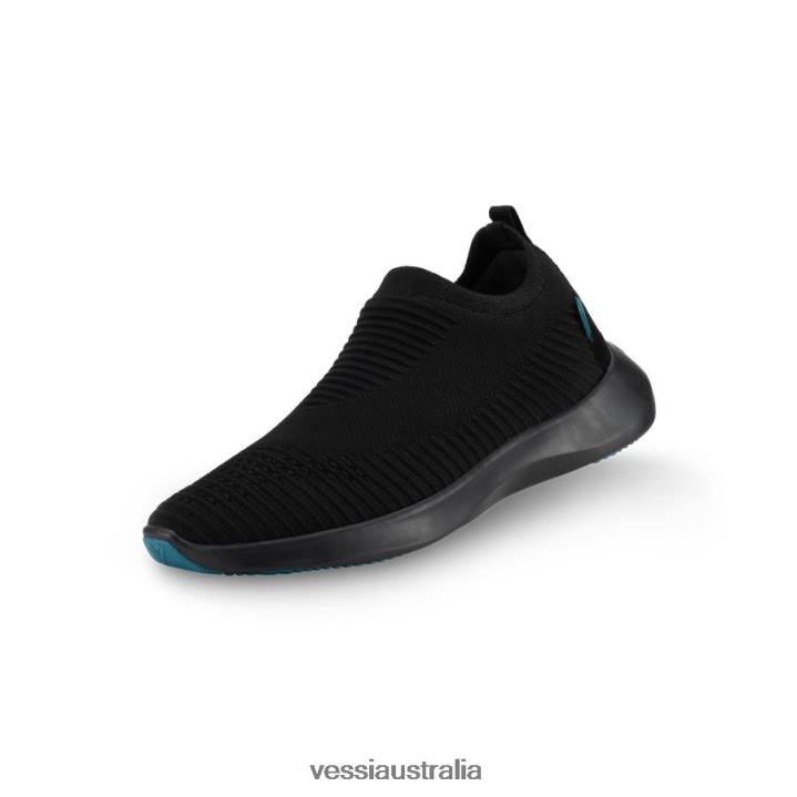 Vessi Everyday Move Slip-ons - Onyx Black on Black T04B84 Onyx Black on Black