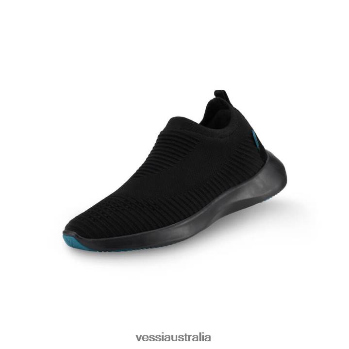 Vessi Everyday Move Slip-ons - Onyx Black on Black T04B84 Onyx Black on Black