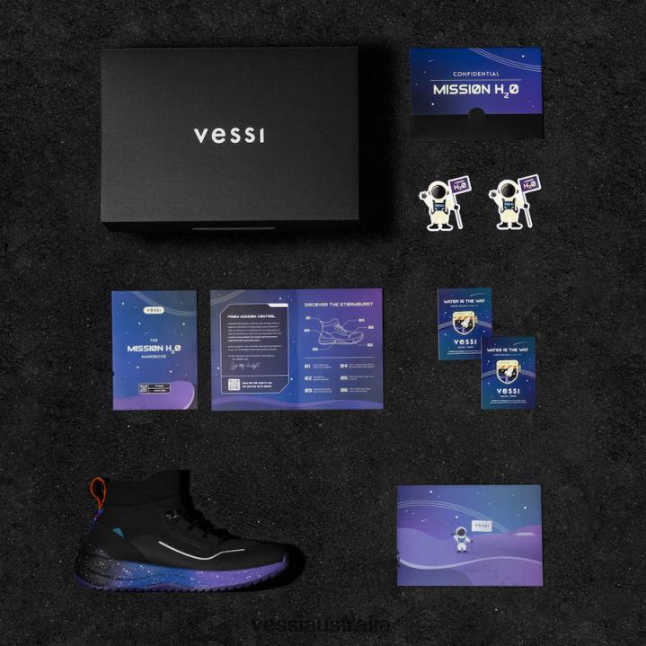 Vessi Stormburst High Top - Mission H2O T04B143 Mission H2O