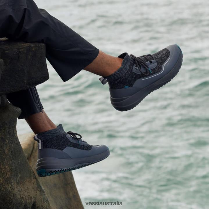 Vessi Stormburst High Top - Peak Black T04B80 Peak Black