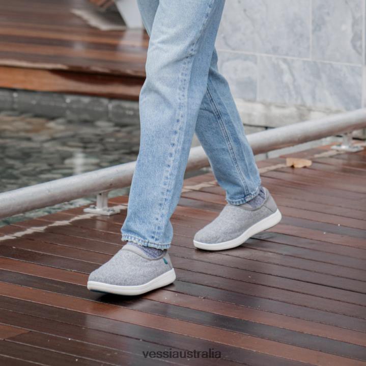 Vessi Sunday Slippers - Slate Grey T04B95 Slate Grey