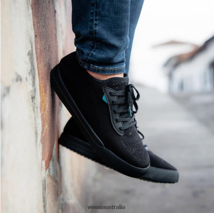 Vessi Weekend - Asphalt Black on Black T04B11 Asphalt Black on Black