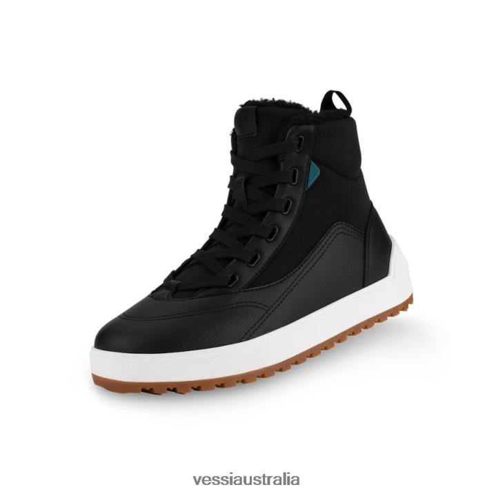 Vessi Alta High Top - Asphalt Black T04B242 Asphalt Black