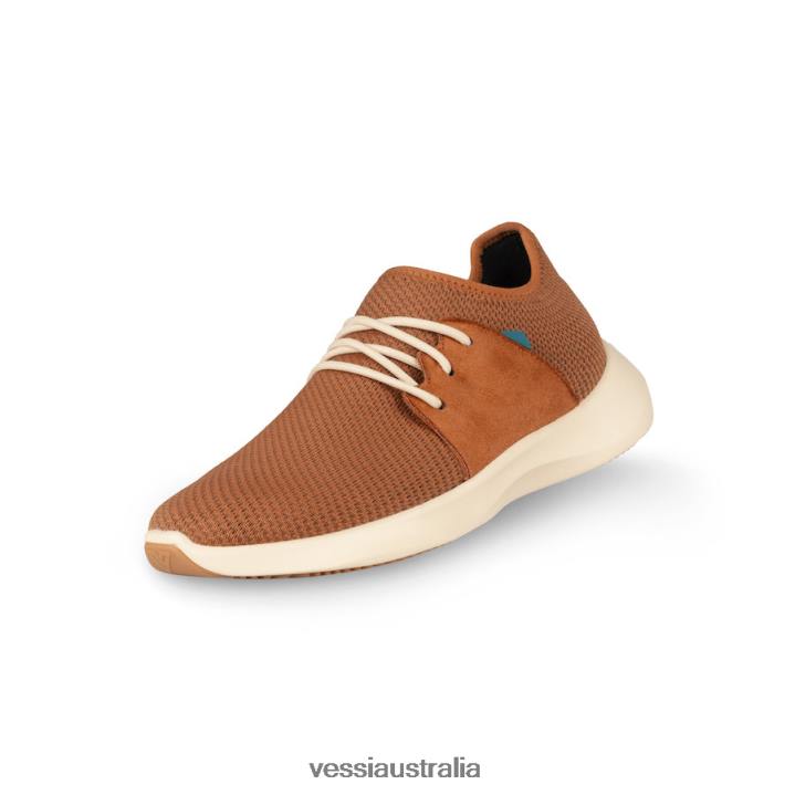 Vessi Everyday Classic - Caramel Brown on Off White T04B306 Caramel Brown on Off White
