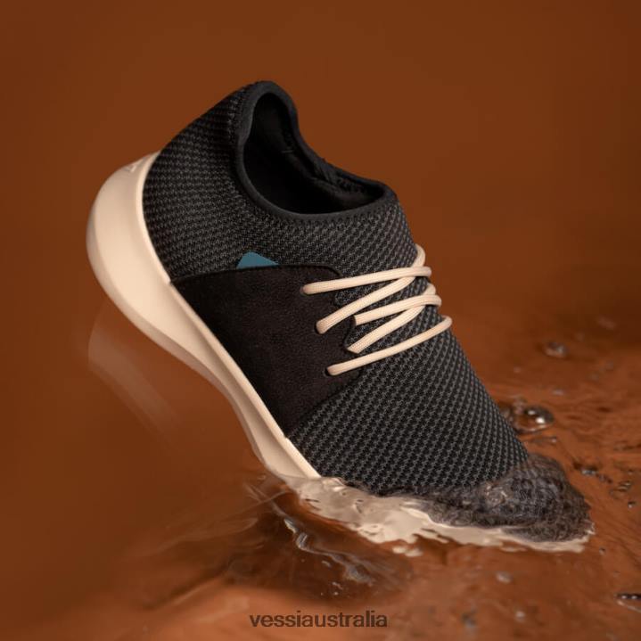 Vessi Everyday Classic - Midnight Black on Off White T04B251 Midnight Black on Off White