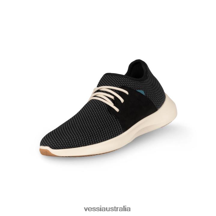 Vessi Everyday Classic - Midnight Black on Off White T04B251 Midnight Black on Off White