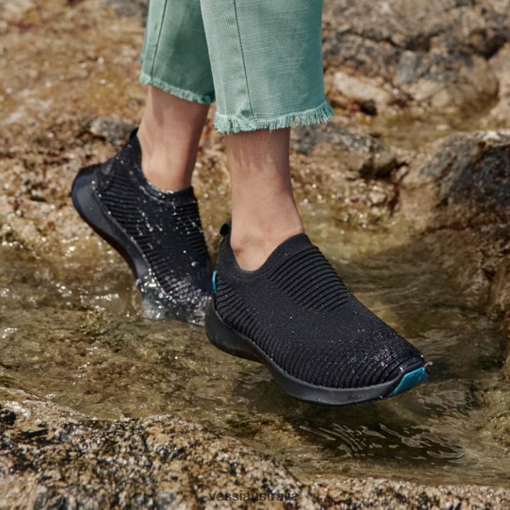 Vessi Everyday Move Slip-ons - Onyx Black on Black T04B215 Onyx Black on Black