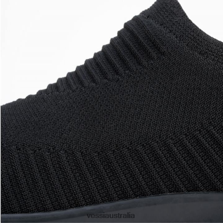 Vessi Everyday Move Slip-ons - Onyx Black on Black T04B215 Onyx Black on Black