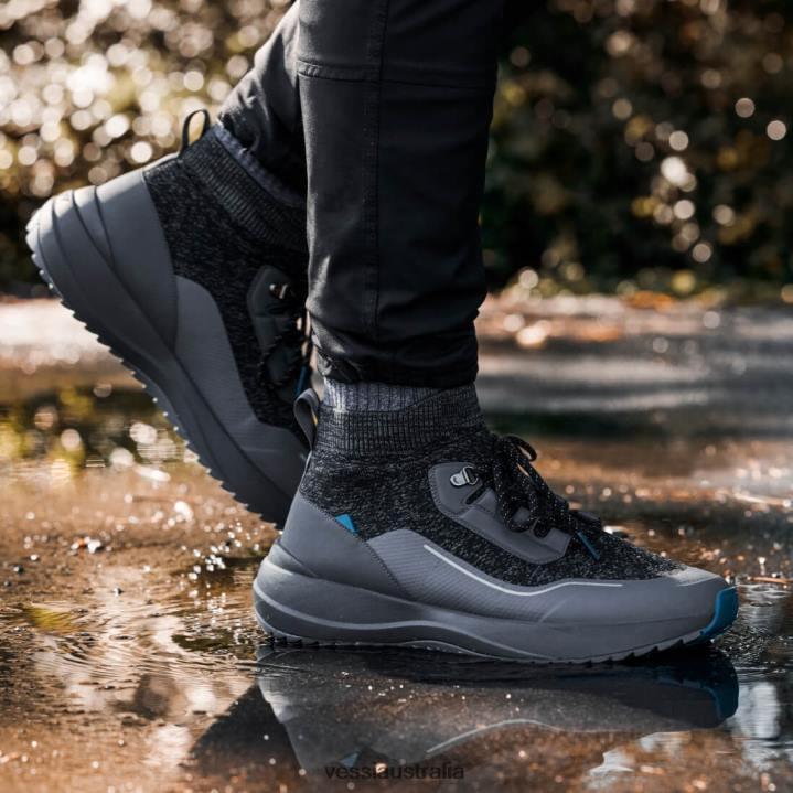 Vessi Stormburst High Top - Peak Black T04B225 Peak Black