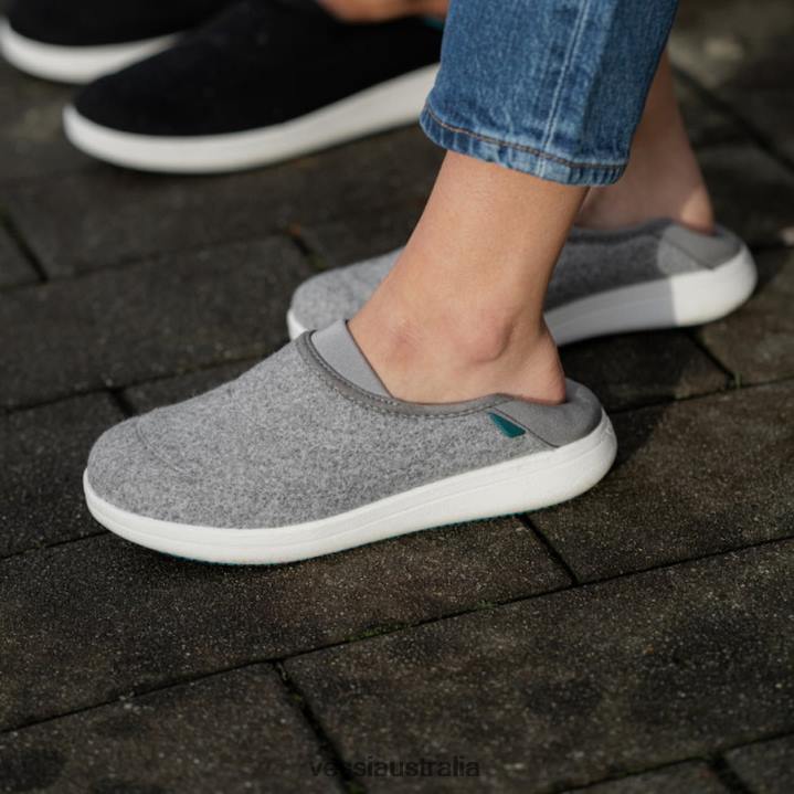 Vessi Sunday Slippers - Slate Grey T04B226 Slate Grey