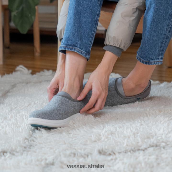 Vessi Sunday Slippers - Slate Grey T04B226 Slate Grey